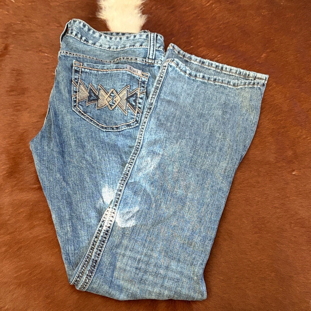 Cruel Girl Women's Boot Cut Jeans - Light Blue